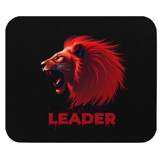 be a natural leader Mouse Pads