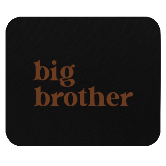 Cute Big Brother, Vintage Big Bro Mouse Pads