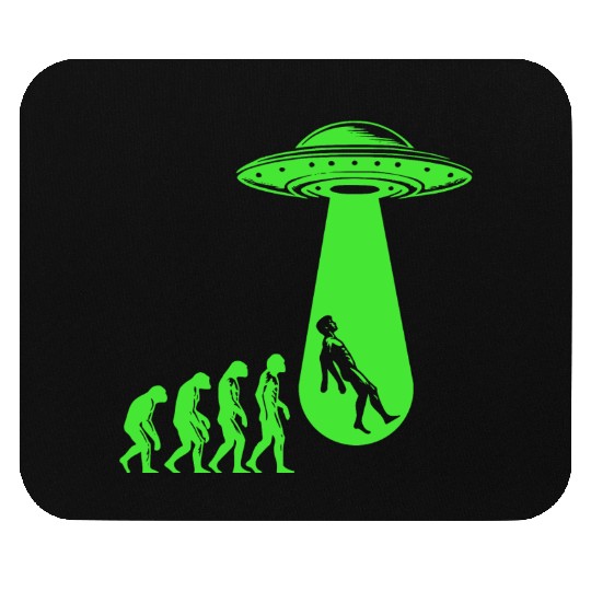 UFO Evolution Step Mouse Pads