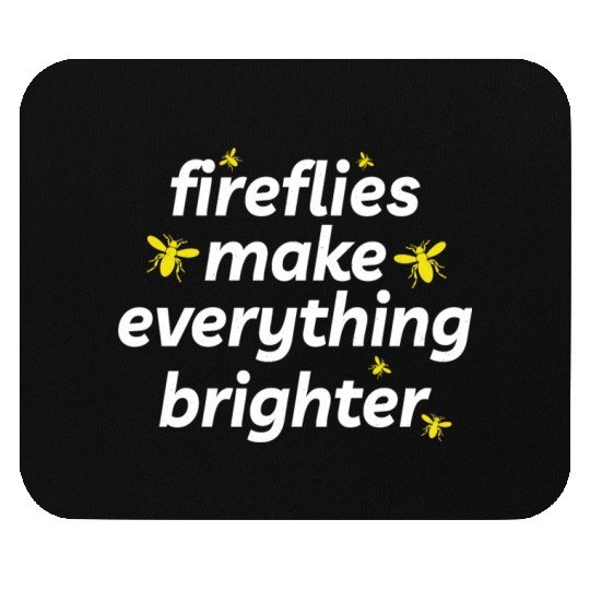 Fireflies Firefly Lightning Bug Insect Collector Mouse Pads