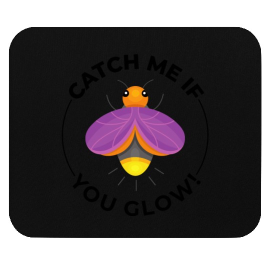 Fireflies Firefly Lightning Bug Insect Collector Mouse Pads