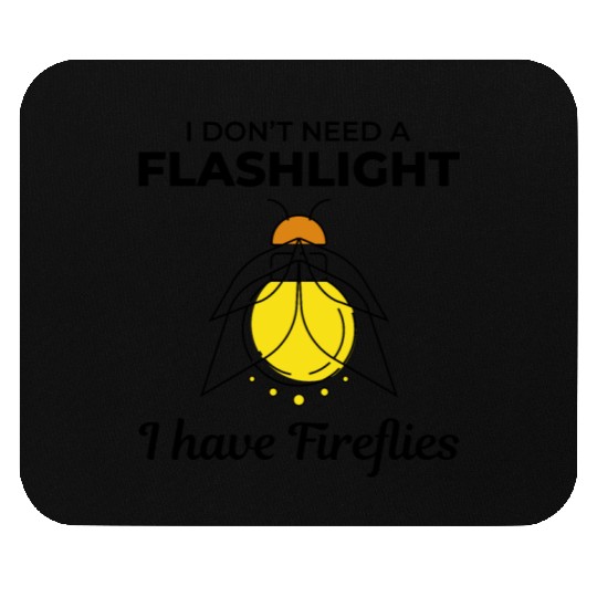 Fireflies Firefly Lightning Bug Insect Collector Mouse Pads