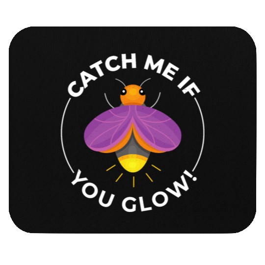 Fireflies Firefly Lightning Bug Insect Collector Mouse Pads