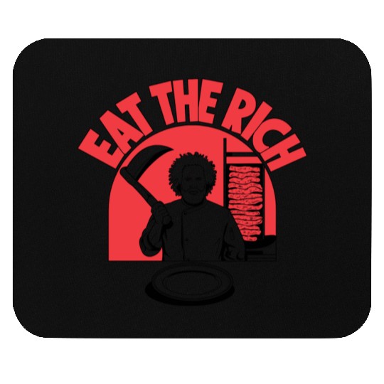 Eat The Rich Doner Döner Kebab Mouse Pads