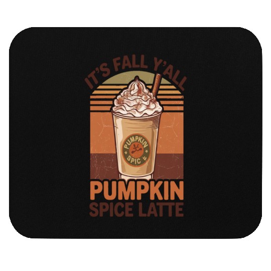 Pumpkin spice Mouse Pads