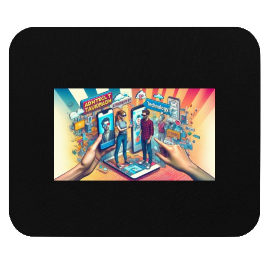 Addict to Technology Mouse Pads