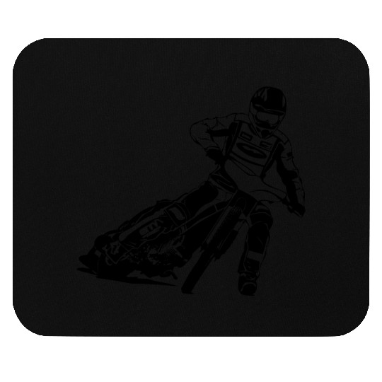 Motorcycle Speedway RacingSpeedway 501 Mouse Pads