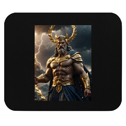Zeus Jupiter Roman Greek God Mouse Pads