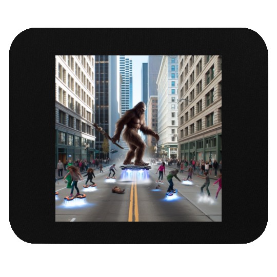 Sasquatch in Seattle Mouse Pads