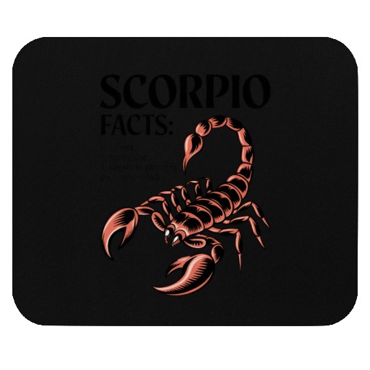 Funny Scorpio Zodiac Quote Mouse Pads