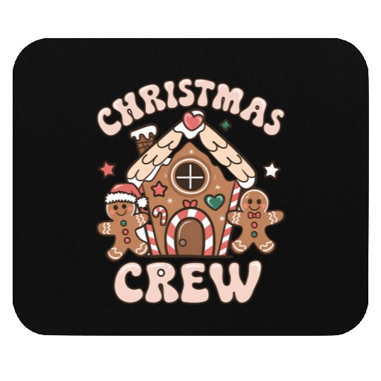 Christmas Crew Gingerbread Mouse Pads