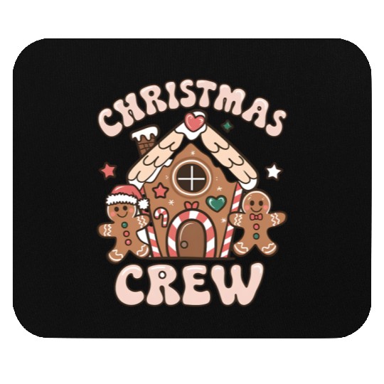 Christmas Crew Gingerbread Mouse Pads