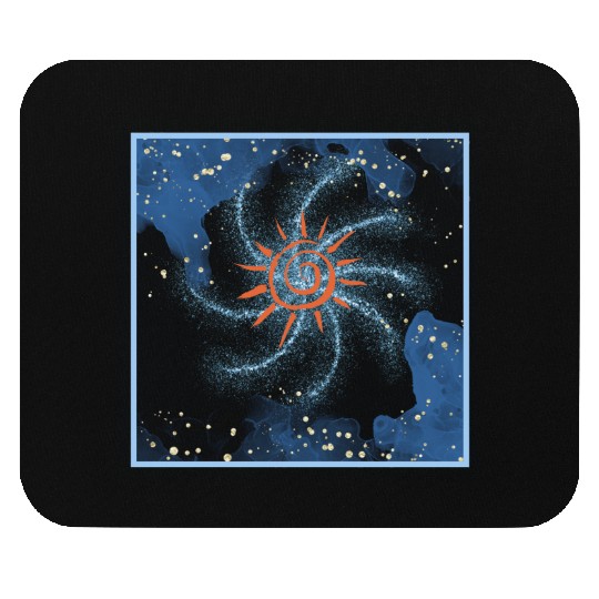 galaxy sun Mouse Pads
