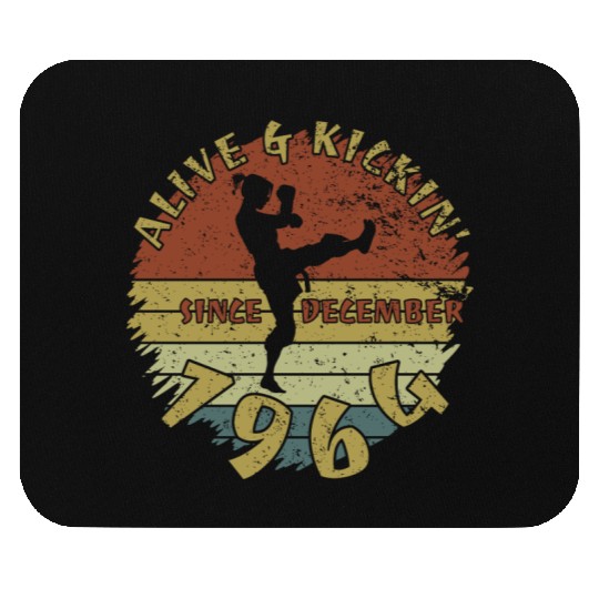 60th birthday Alive and kickin since 12/1964 Mouse Pads