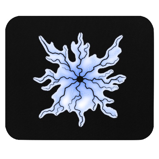 Electrifying energy: lightning bolt design Mouse Pads