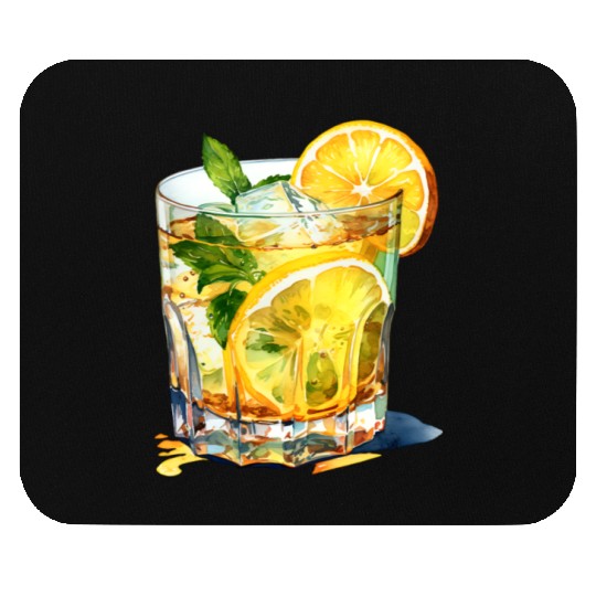 Lemonade Cocktail Drink Mouse Pads