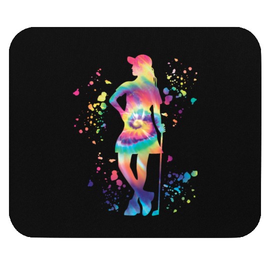 Golfer Colorsplash Kids Miniature Golf Mouse Pads