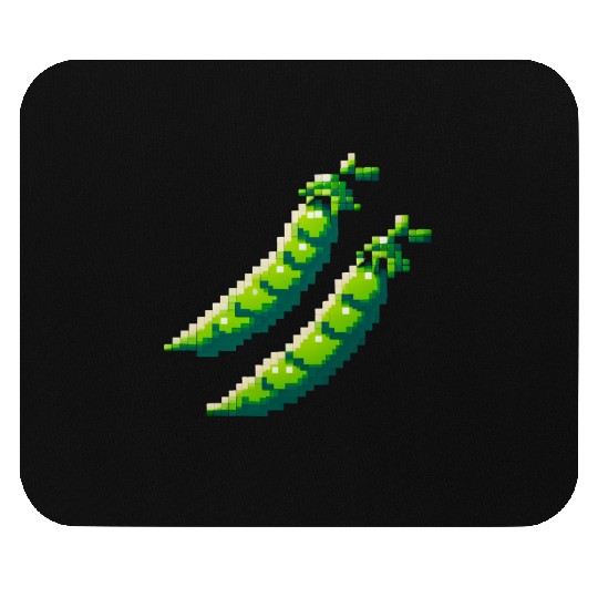 8 Bit Pixel Peas Mouse Pads
