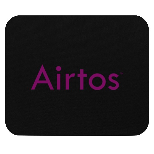 AT TEXT VIOLET Mouse Pads