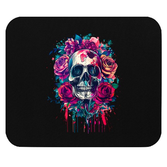 Santa Muerte - Mexican Folk Culture Saint Mouse Pads