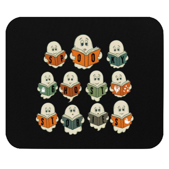 Spooky Stories Book Club - Happy Halloween Mouse Pads