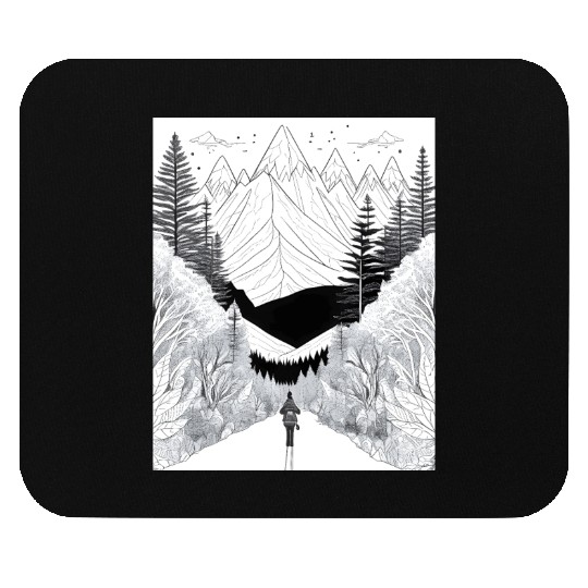 Journey into the Wilderness Mouse Pads