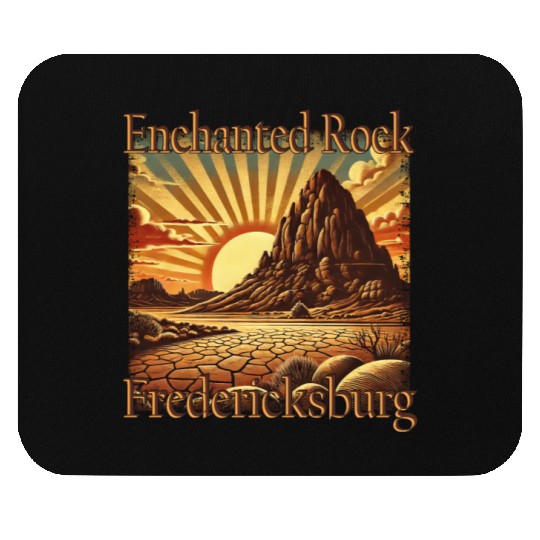 Enchanted Rock nature hiking in Fredericksburg Mouse Pads