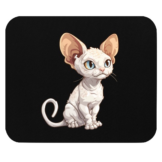 Sphynx Cat Cute Funny Cat Lover Mouse Pads