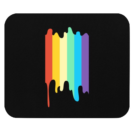 LGBT Rainbow Flag Colors | For Women Men Teenager Mouse Pads