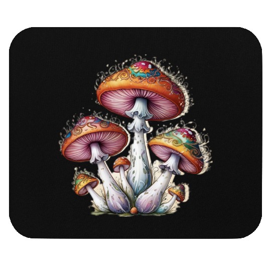 Mushrooms Beautiful Mouse Pads