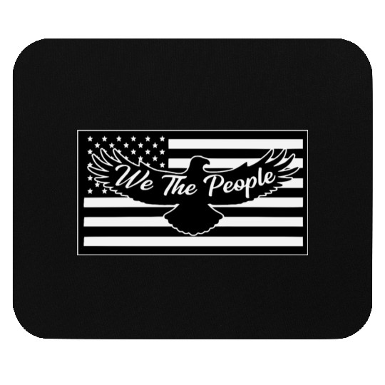 We The People Eagle Flag © LIKE US ON FACEBOOK Mouse Pads