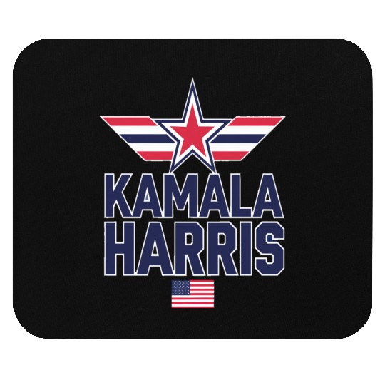 Support kamala harris Mouse Pads