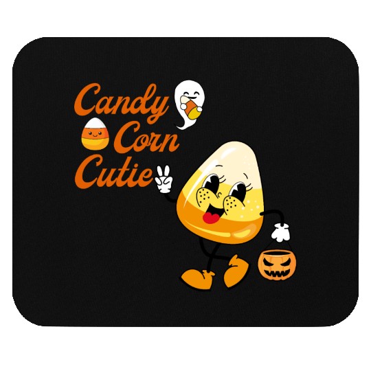 Candy Corn Cutie Mouse Pads
