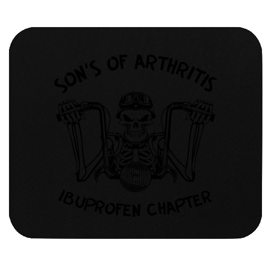 Sons Of Arthritis Biker LIKE US ON FACEBOOK Mouse Pads