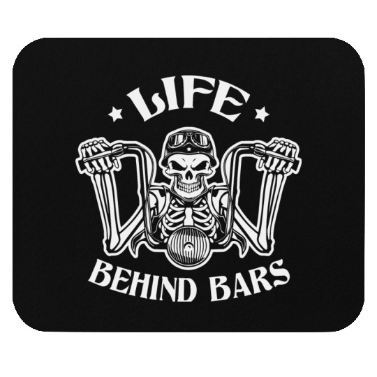 Life Behind Bars Biker LIKE US ON FACEBOOK # Mouse Pads