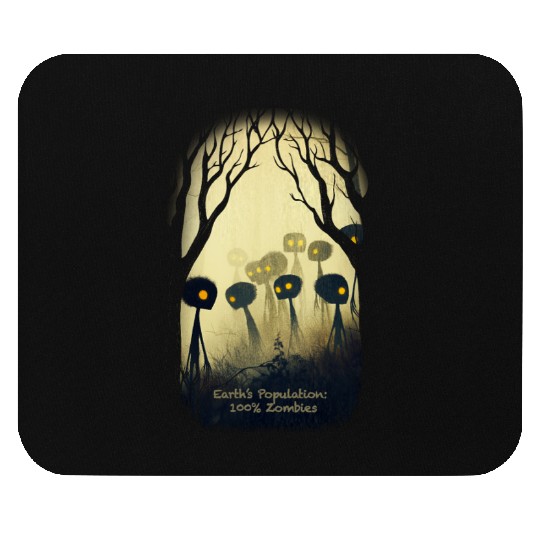 100% Zombies Mouse Pads