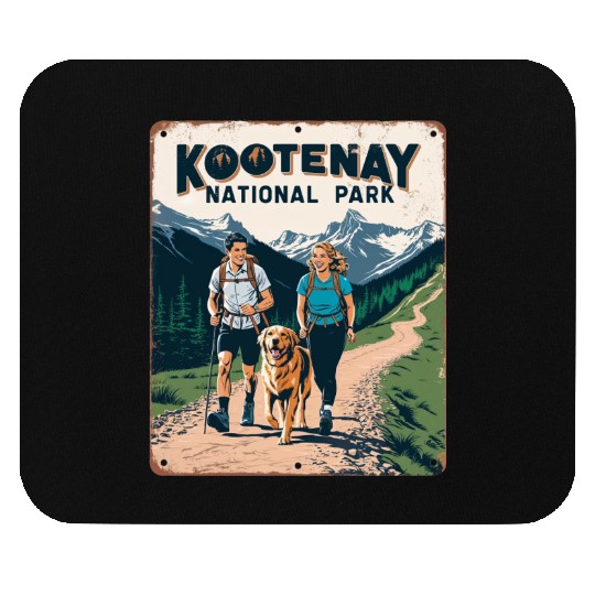 Kootenay National Park Adventure Nature Mouse Pads