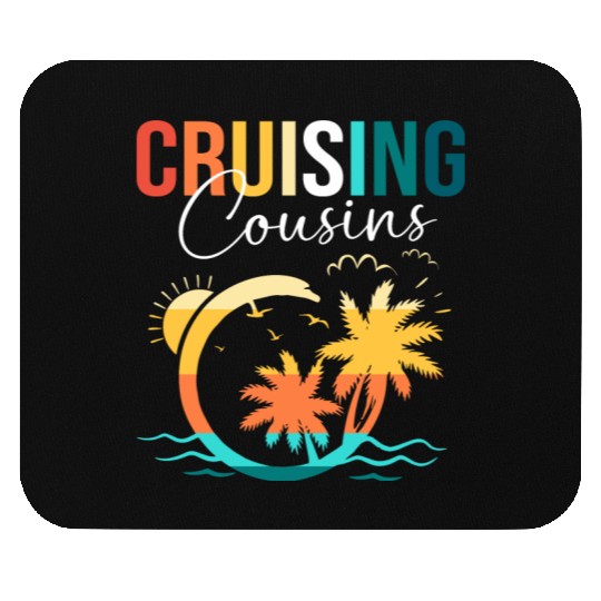 Family Cruise Mediterranean Cruising Cousins Mouse Pads