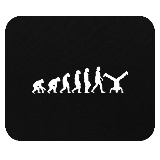 Breakdance dancing evolution of people sport Mouse Pads