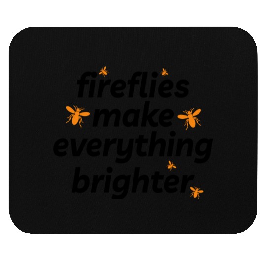 Fireflies Firefly Lightning Bug Insect Collector Mouse Pads