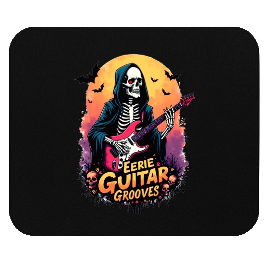 Celebrate Halloween with Cowboy Funny Skeleton Mouse Pads