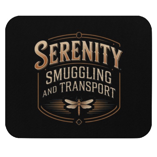 Vintage Serenity Smuggling And Transport Firefly Mouse Pads