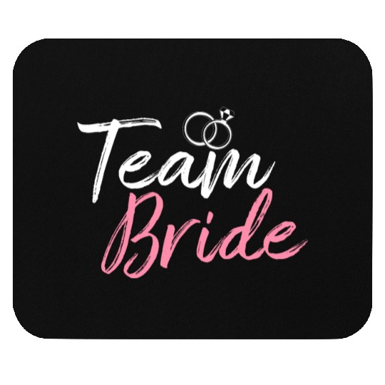 Team Bride Bridal Party Bachelorette Party Mouse Pads
