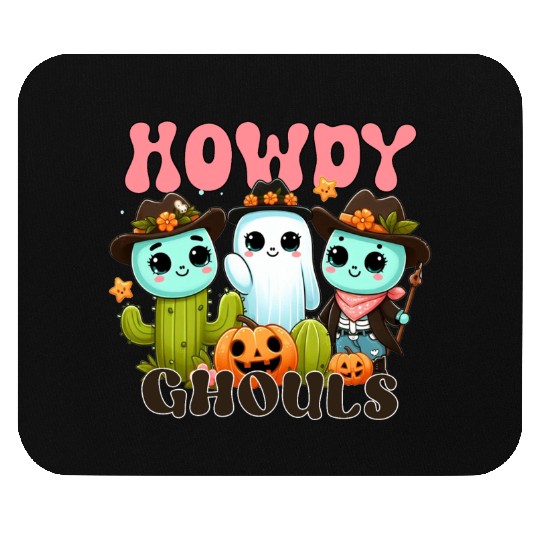 Howdy Ghouls Mouse Pads