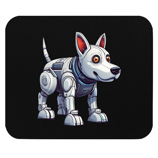 Robot Dog Mouse Pads