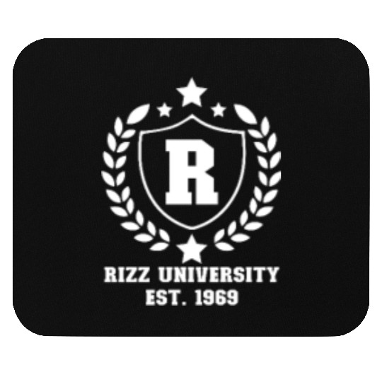 Rizz University Est. 1969 Rizz Academy Rizzlerrizz Mouse Pads