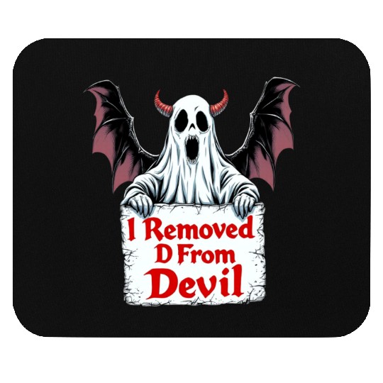 I Removed D from Devil – Dark Fantasy Gothic Mouse Pads