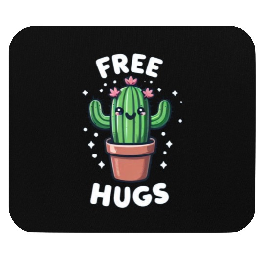 Free Hugs Mouse Pads