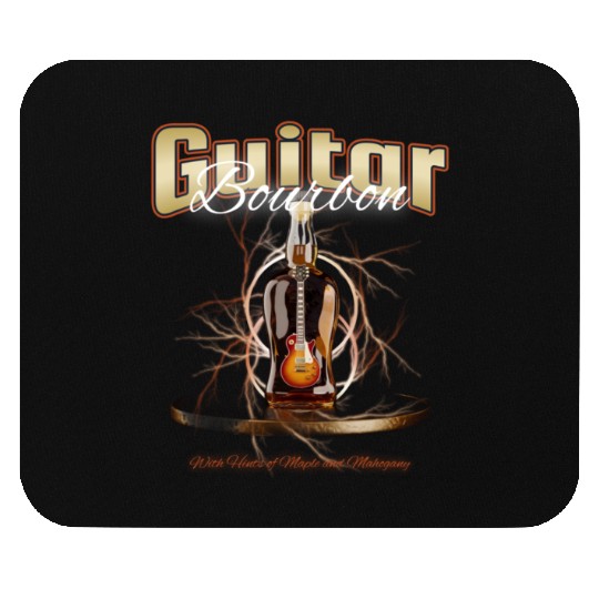 Guitar Bourbon. Mouse Pads