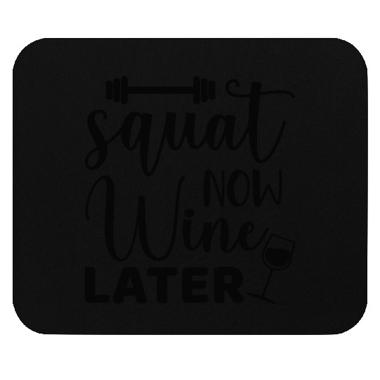 Squat Now, Wine Later: Balance Fitness and Fun Mouse Pads